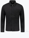 Gabardine Utility Long Sleeve Shirt Black - CP COMPANY - BALAAN 2