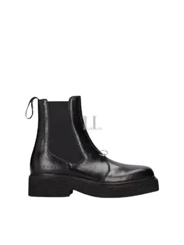 Pierced Chelsea Boots Black - MARNI - BALAAN 2