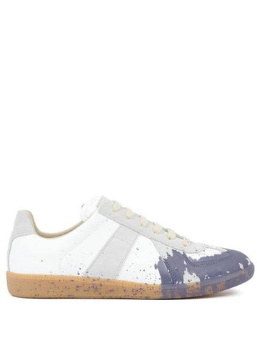 Replica Smooth Leather Low Top Sneakers White - MAISON MARGIELA - BALAAN 1