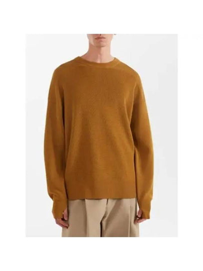 PARKE crew neck wool knit SNM 1044 TAPENADE - STUDIO NICHOLSON - BALAAN 2