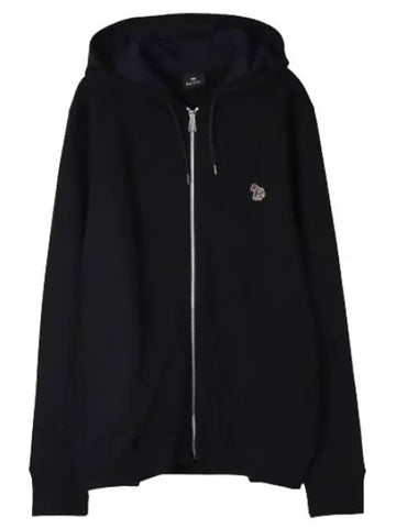 Regular fit zebra patch hooded zip up - PAUL SMITH - BALAAN 1