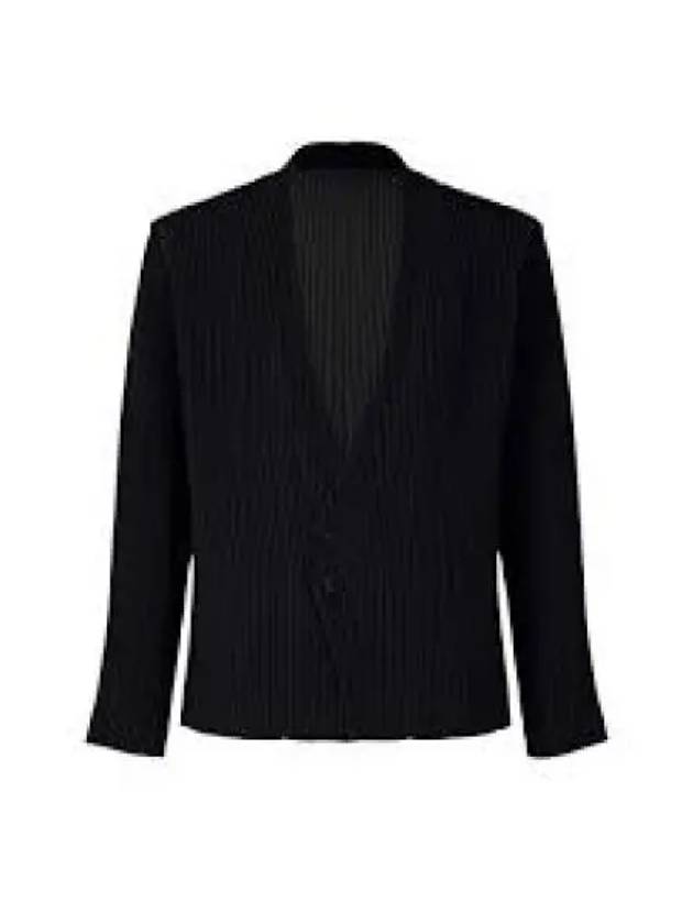 Tailored Pleated 2 Jacket Black - ISSEY MIYAKE - BALAAN 2