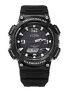 Solar Power Analog Digital Watch Black - CASIO - BALAAN 3