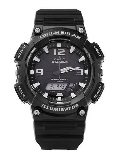 Solar Power Analog Digital Watch Black - CASIO - BALAAN 2