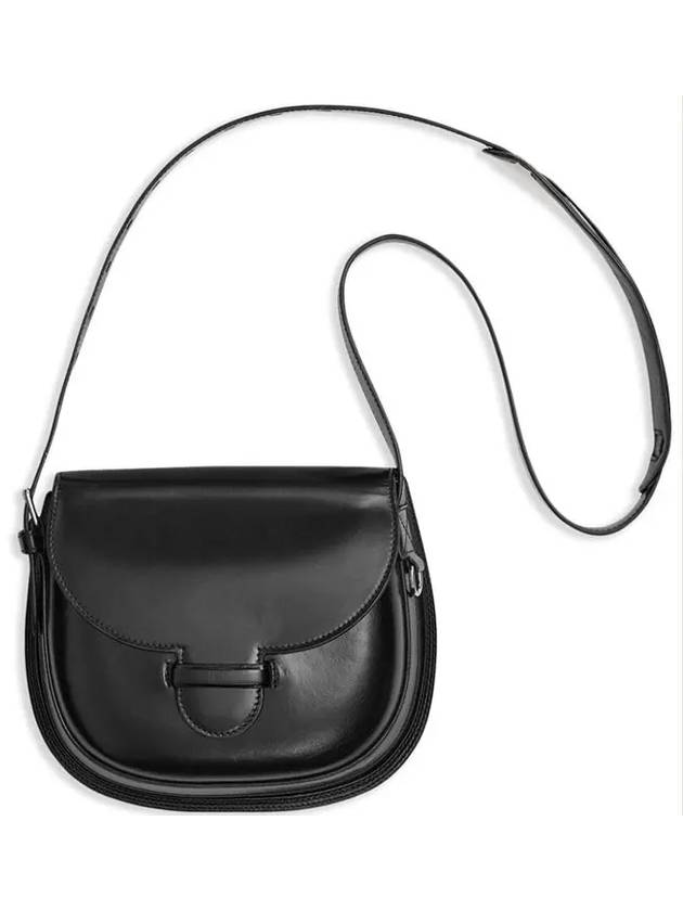 Cartridge Small Leather Shoulder Bag Black - LEMAIRE - BALAAN 2