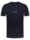 24/1 Jersey Garment Dyed Logo Short Sleeve T-Shirt Navy - CP COMPANY - BALAAN 2