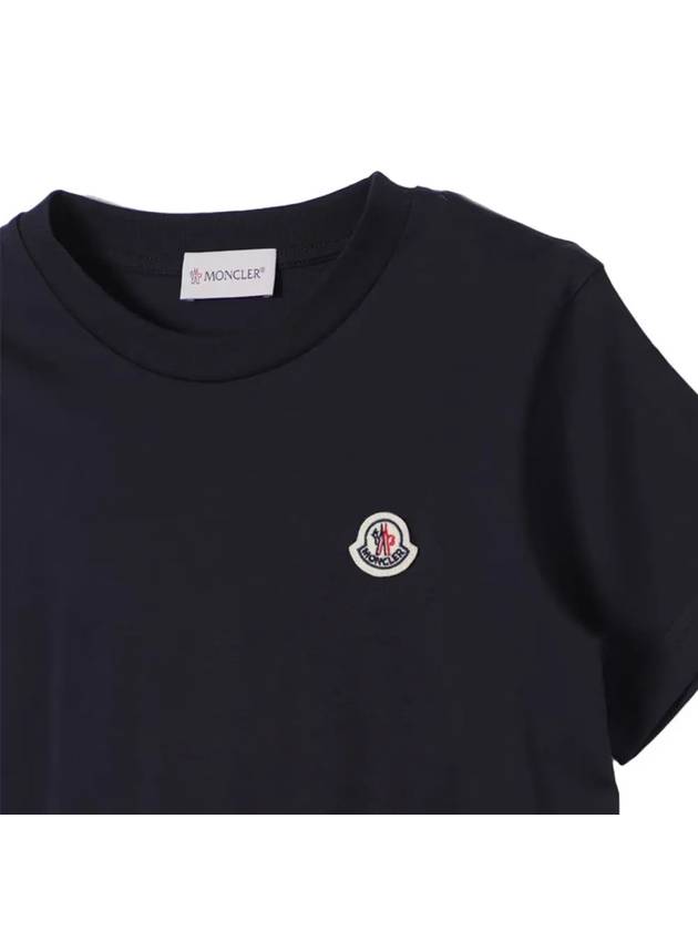 Kids Logo Patch T Shirt 8C000 07 83907 742 - MONCLER - BALAAN 4