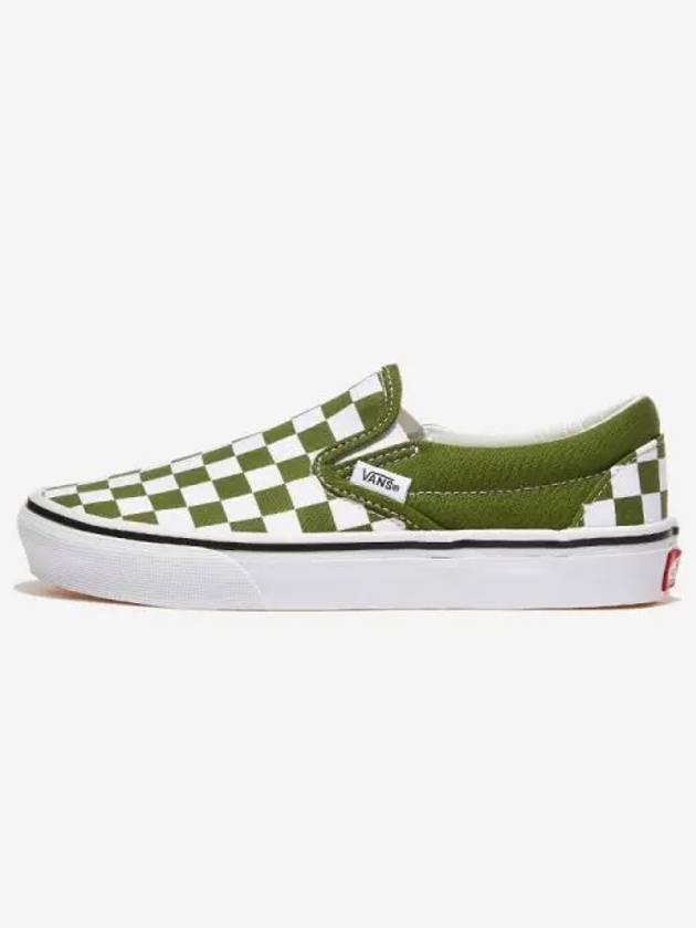 Shoes Sneakers Running Comfortable Classic Slip On Color Theory Checkerboard PESTO - VANS - BALAAN 1