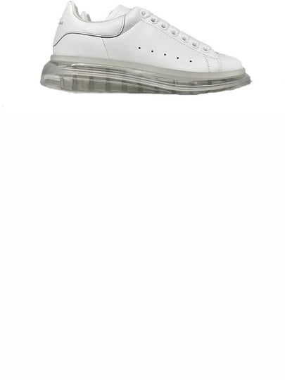 Oversized Clear Sole Low Top Sneakers White - ALEXANDER MCQUEEN - BALAAN 2