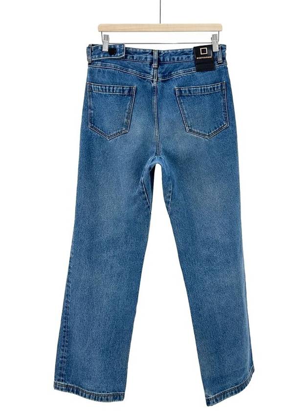 48 WYM Men s Blue Straight Denim Pants - WOOYOUNGMI - BALAAN 3