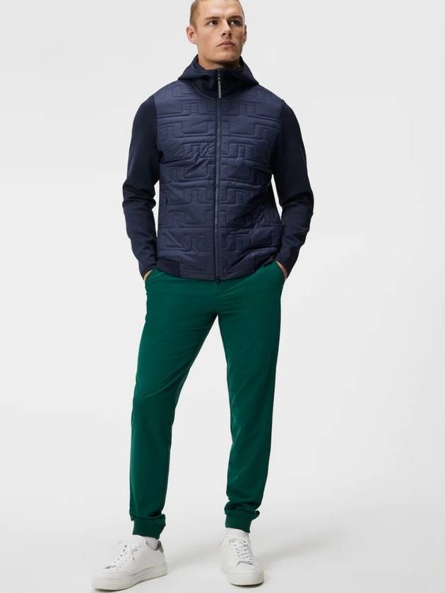 Quilted Hybrid Hooded Golf Jacket Jumper - J.LINDEBERG - BALAAN 3