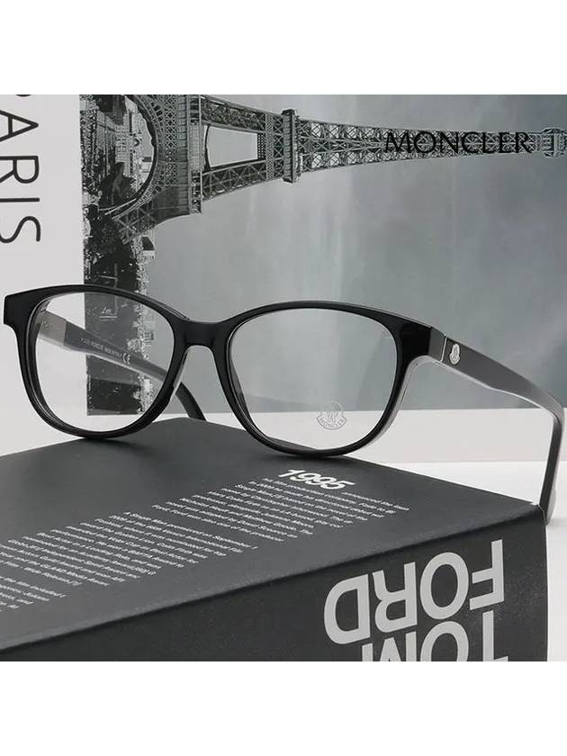 Eyewear Horn-Rim Eyeglasses Black - MONCLER - BALAAN 3