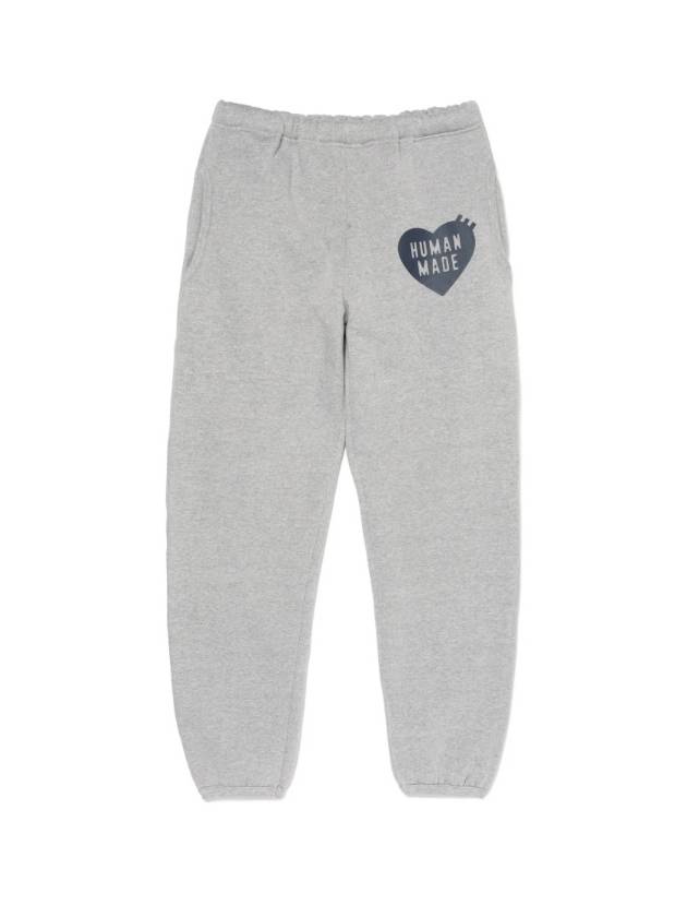 Fleece Gray Sweatpants HM26PT022GY4 - HUMAN MADE - BALAAN 1