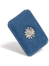 Daisy Slim Mini Card Wallet Denim - LE MASQUE - BALAAN 3