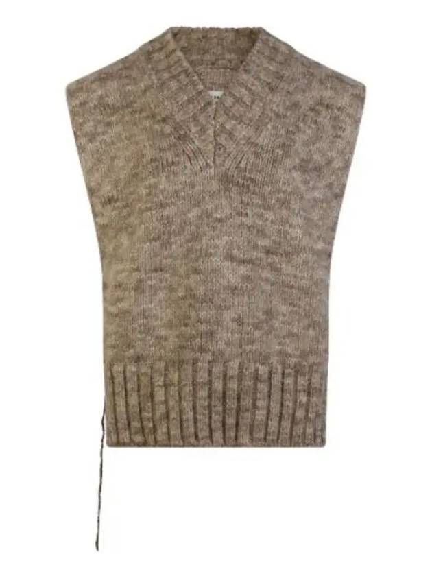 Botanical Dye Knit Vest Anthracite - MAISON MARGIELA - BALAAN 2