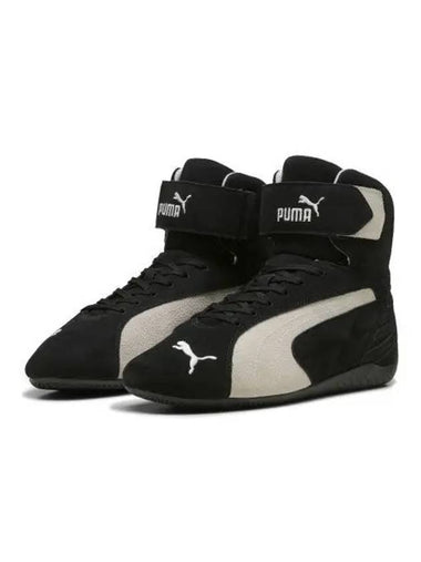 Speedcat Mid High Top Sneakers White Black - PUMA - BALAAN 1