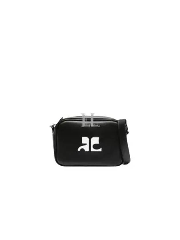 Leather Top Handle Cross Bag Black - COURREGES - BALAAN 2