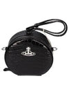 Hattie Wristlet Leather Cross Bag Black - VIVIENNE WESTWOOD - BALAAN 2