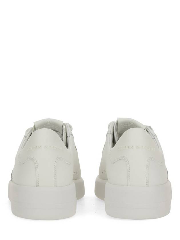 Pure Star Glitter Silver Low Top Sneakers White - GOLDEN GOOSE - BALAAN 6