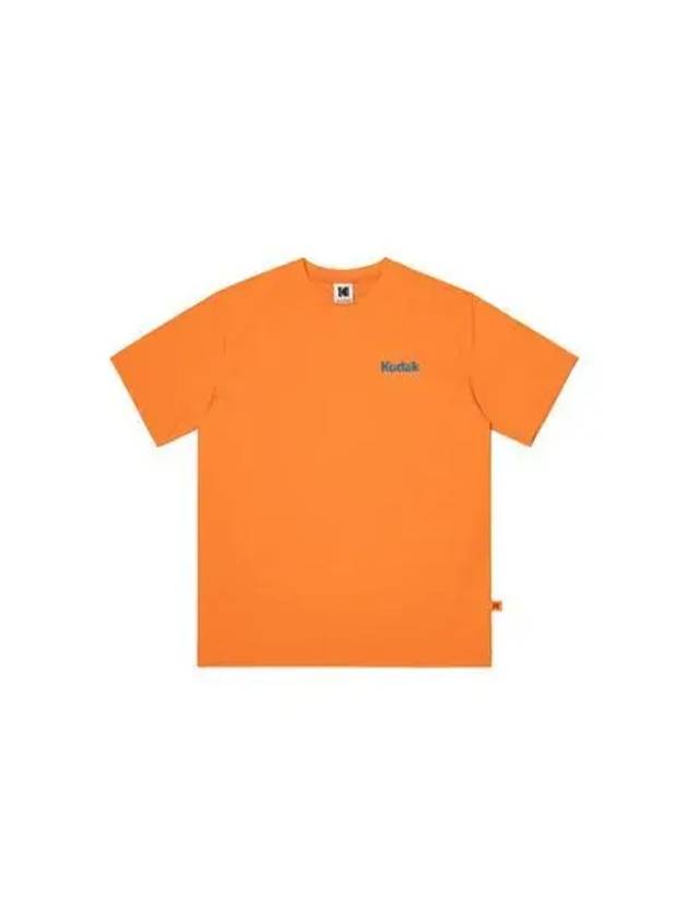 KODAK Apparel Summer Graphic Short Sleeve T Shirt ORANGE - KODO - BALAAN 1