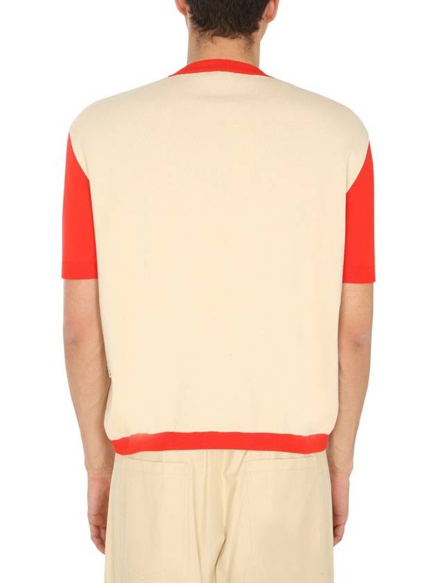 Sunnei T-Shirt With Contrasting Profiles - SUNNEI - BALAAN 3