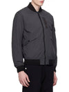 Skin Touch Nylon TC Primaloft Bomber Jacket Charcoal - STONE ISLAND - BALAAN 3