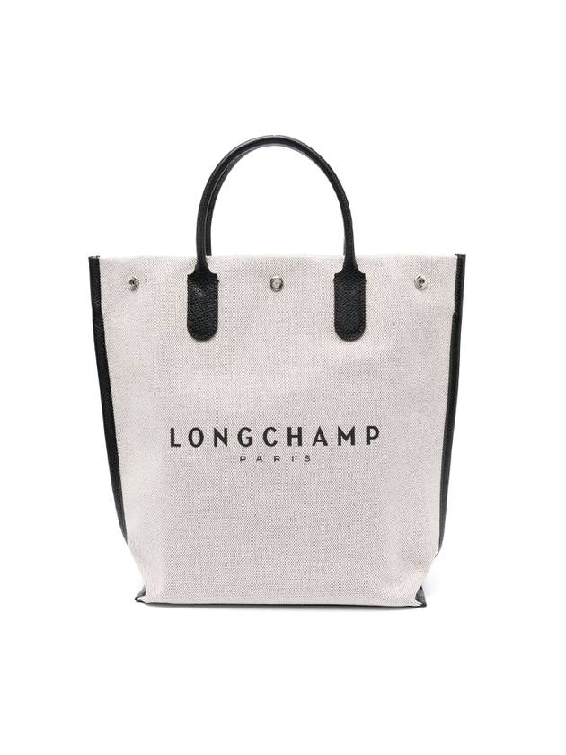 Logo Print Medium Tote Bag Ecru - LONGCHAMP - BALAAN 2