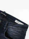 Slim patch denim medium blue JN163 - IKALOOOK - BALAAN 4