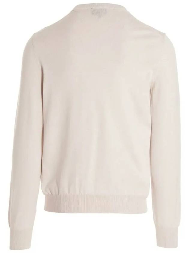 Embroidered Logo Sweatshirt Beige - A.P.C. - BALAAN 3