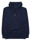 Cotton Blend Metropolis Hoodie Navy - CP COMPANY - BALAAN 11