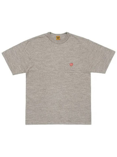 Pocket short sleeve t shirt gray HM28CS031 - HUMAN MADE - BALAAN 2