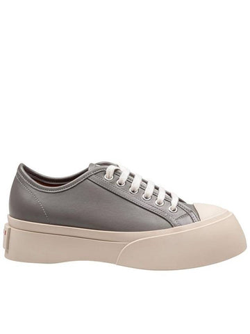 Marni Leather Lace-Up Sneakers - MARNI - BALAAN 1