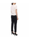 Pegno Straight Pants Black - MAX MARA - BALAAN 7