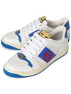 Screener Interlocking G Low Top Sneakers Blue White - GUCCI - BALAAN 2