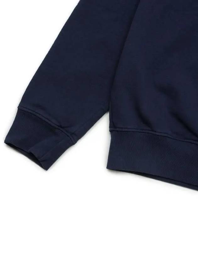 Crew Neck Print Sweatshirt Navy - SPORTY & RICH - BALAAN 6