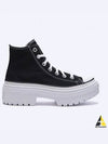 Taylor All Star Lugged Heel High Top Sneakers Black - CONVERSE - BALAAN 2