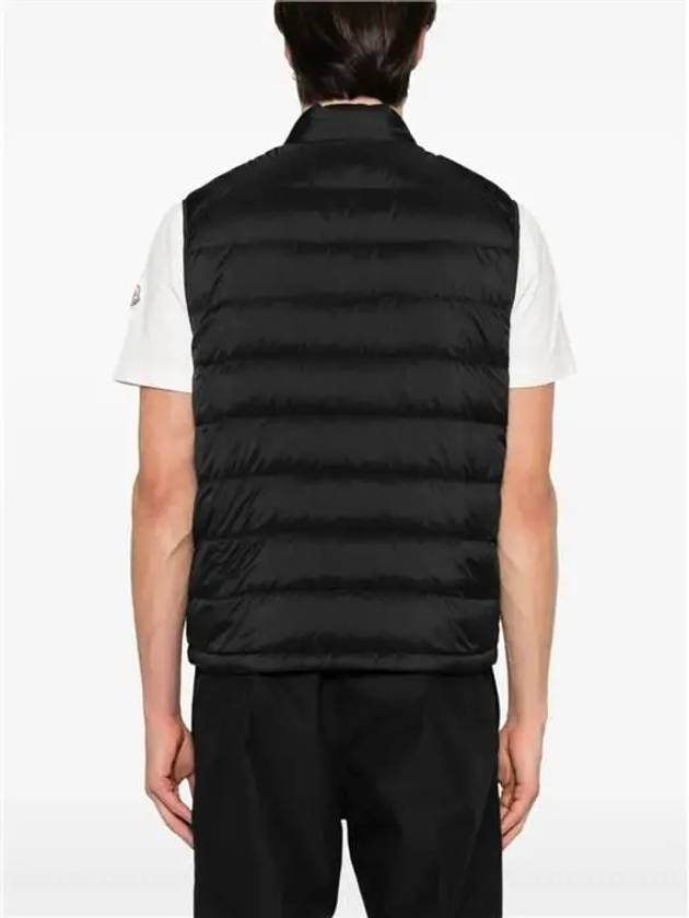 Logo Down Vest Black - MONCLER - BALAAN 9