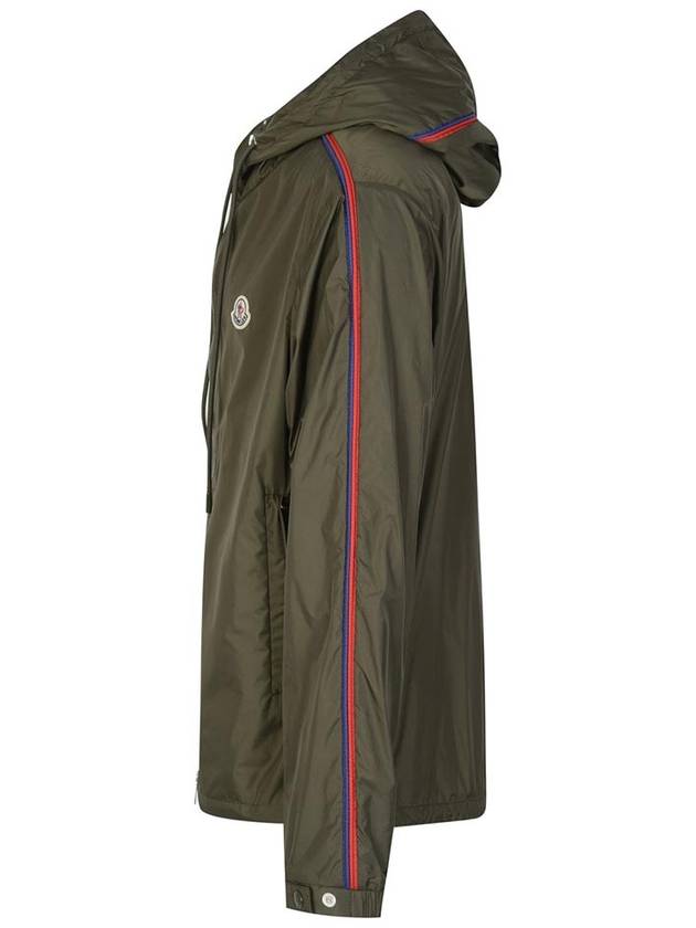 Men's Hattab Hooded Jacket Khaki - MONCLER - BALAAN 3