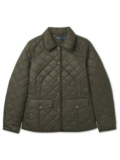 W quilted jacket green - POLO RALPH LAUREN - BALAAN 2