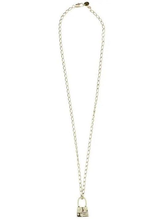 Le Collier Chiquito Pendant Necklace Light Gold - JACQUEMUS - BALAAN 1