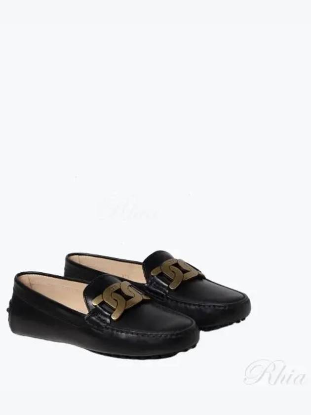 Women's Kate Gommino Leather Driving Shoes Black - TOD'S - BALAAN 2