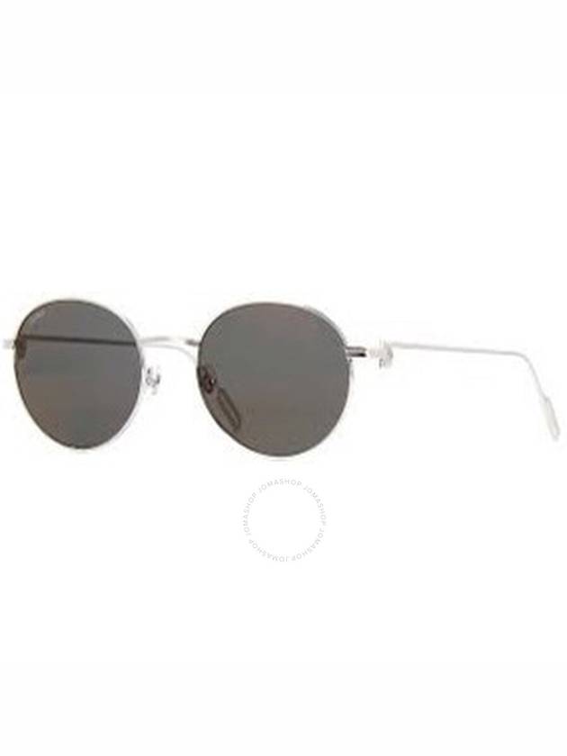 Cartier Grey Flash Round Unisex Sunglasses CT0249S 001 53 - CARTIER - BALAAN 1