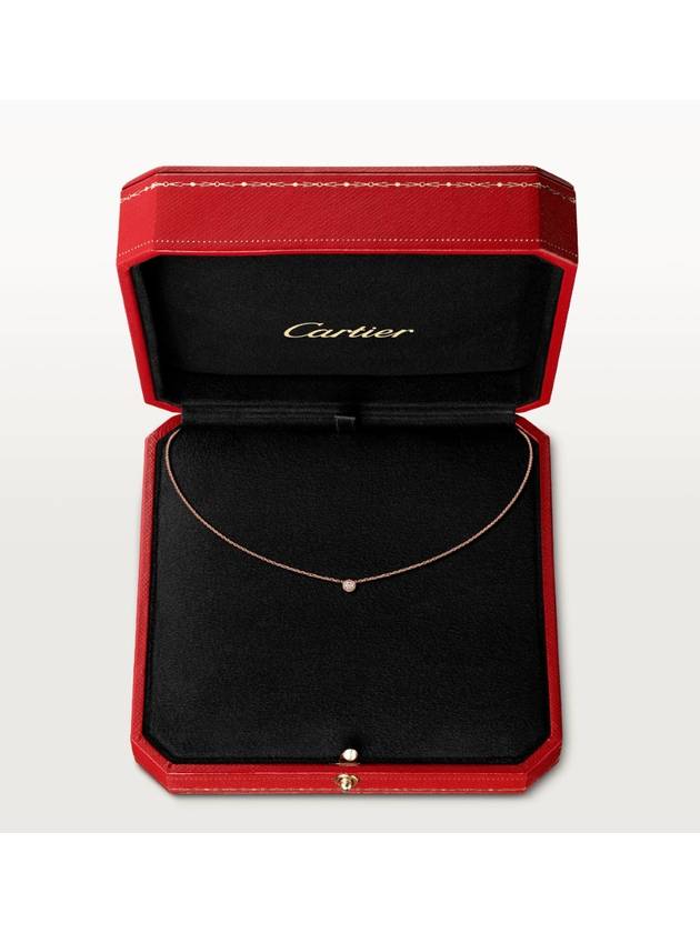 D'Amour Necklace XS Rose Gold - CARTIER - BALAAN 4