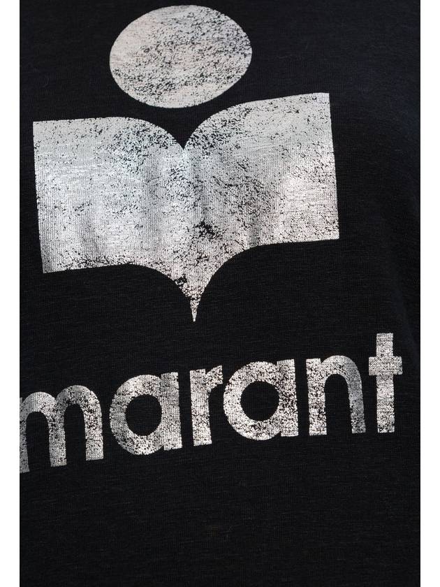 Marant Etoile ‘Zewel’ T-shirt, Women's, Black - ISABEL MARANT - BALAAN 5