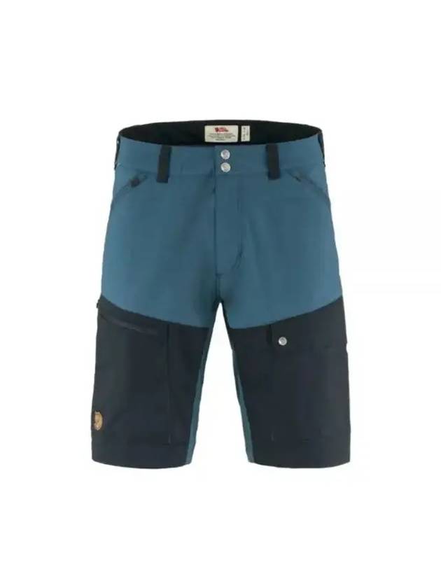 Men's Abisco Midsummer Shorts Indigo Blue Dark Navy - FJALL RAVEN - BALAAN 1