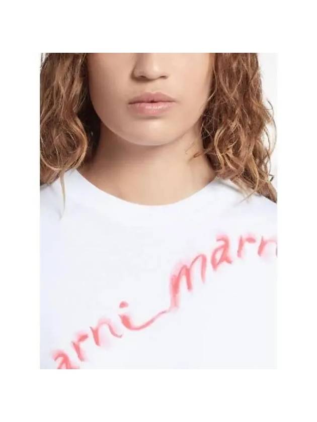 24 ss Wavy Logo Oversized T-Shirt THJE0263P7USCW29 WLW01 B0230968518 - MARNI - BALAAN 5