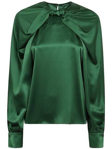 Max Mara Key Blouse Round Neck Clothing - MAX MARA - BALAAN 1