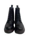 Vilux Leather Walker Boots Black - ALEXANDER MCQUEEN - BALAAN.