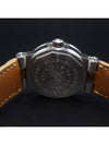 Men s Bvlgari LCV29S 30MM Steel Quartz Diagono Leather Band Watch gt Gangbuk used luxury goods - BVLGARI - BALAAN 5