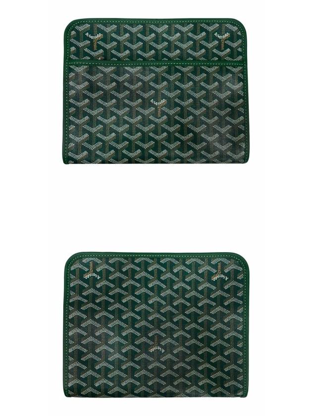 Juvence MM clutch bag green ABAJOUV 09 TEO - GOYARD - BALAAN 4